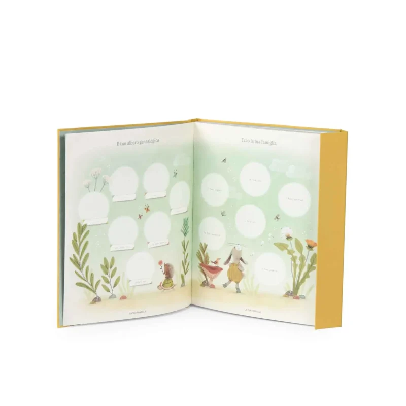 Libro nascita Trois Petit Lapin (in Italiano)